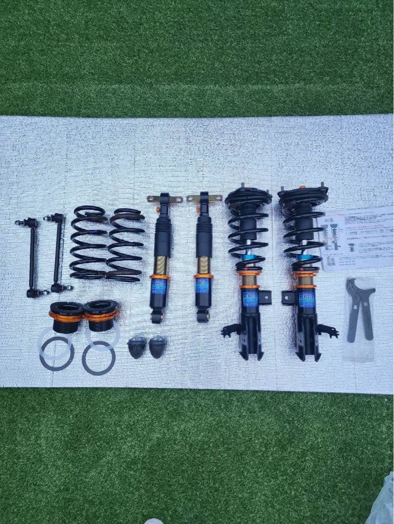 新型ヴェルファイア 40系 専用 車高調 パーフェクトダンパー7G