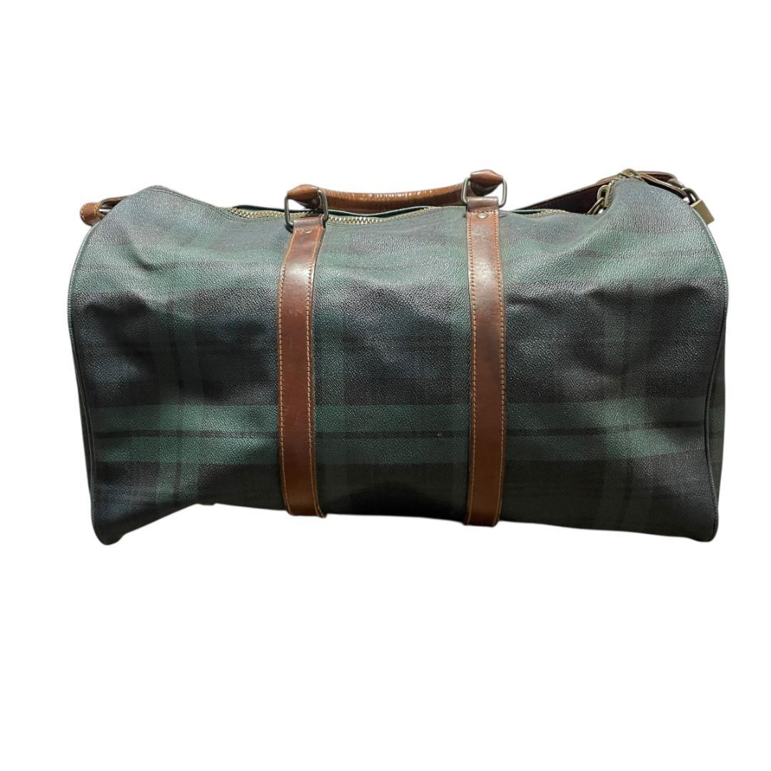 ポロラルフローレン ブラックウォッチ ボストンバッグ チェック