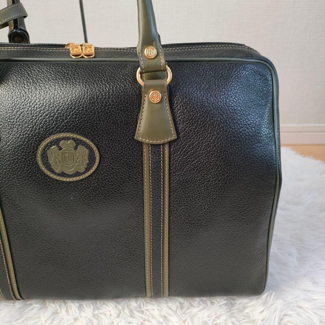 アテストーニ ボストンバッグ レザーバッグ 本革 イタリア製 美品 旅行 希少