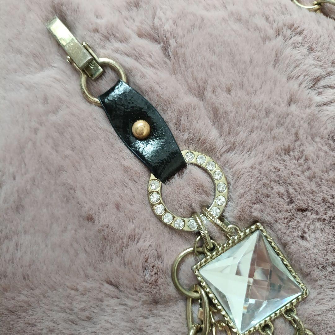 d.i.a　クリスタル装飾チェーンベルト