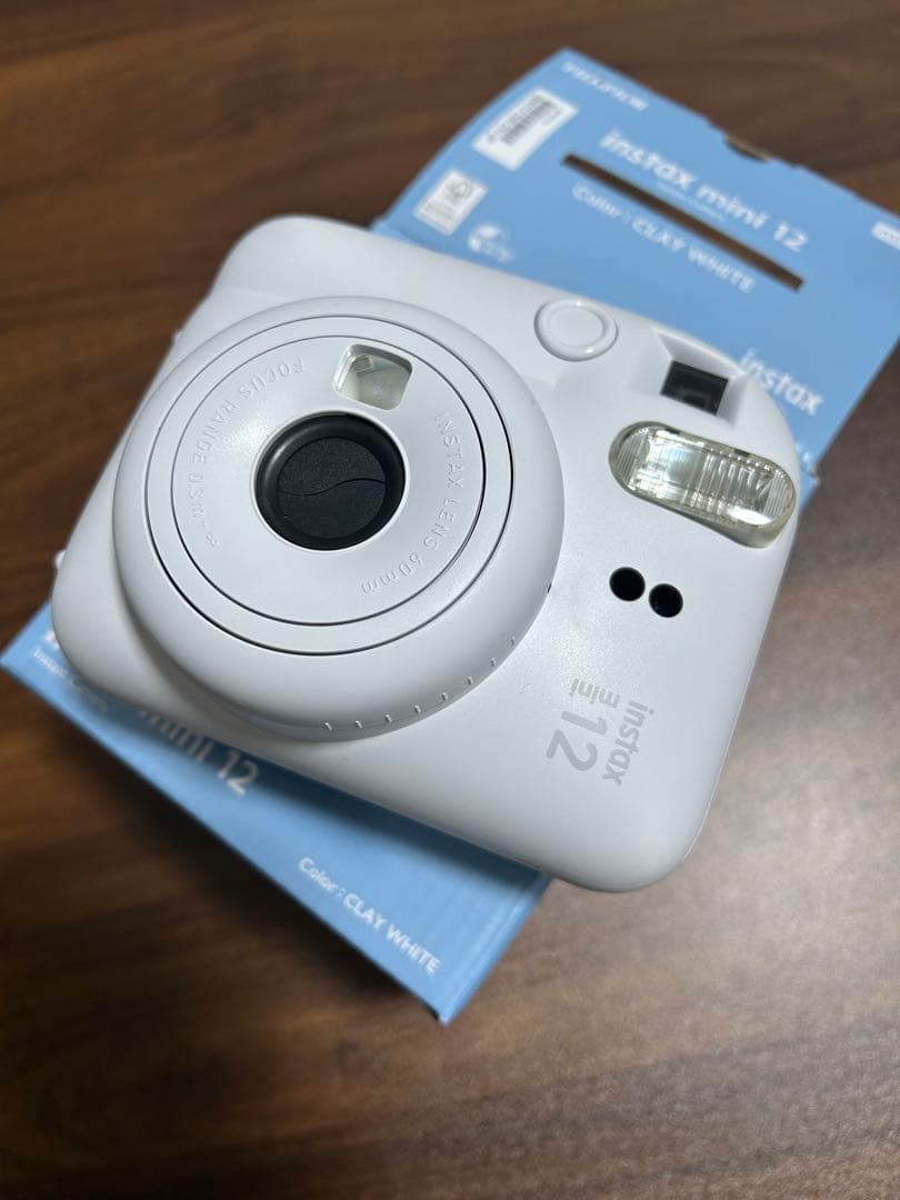 【一度使用】チェキ　instaxmini12