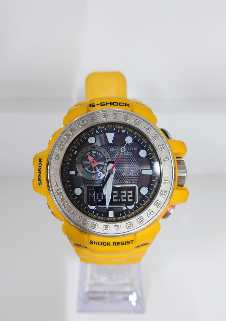 CASIO G-SHOCK ガルフマスター GWN-1000 イエロー