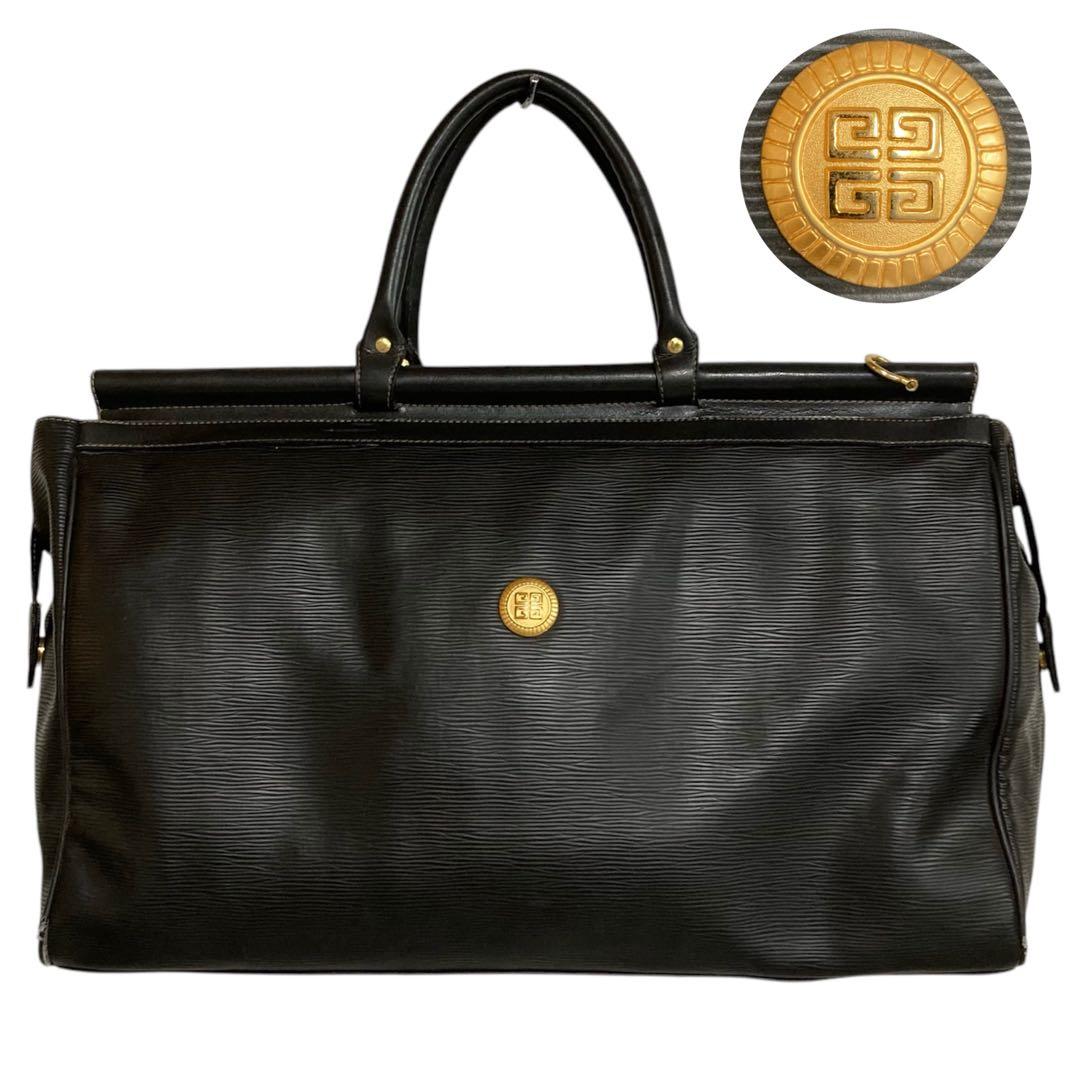 ジバンシー ボストン バック 金ロゴ