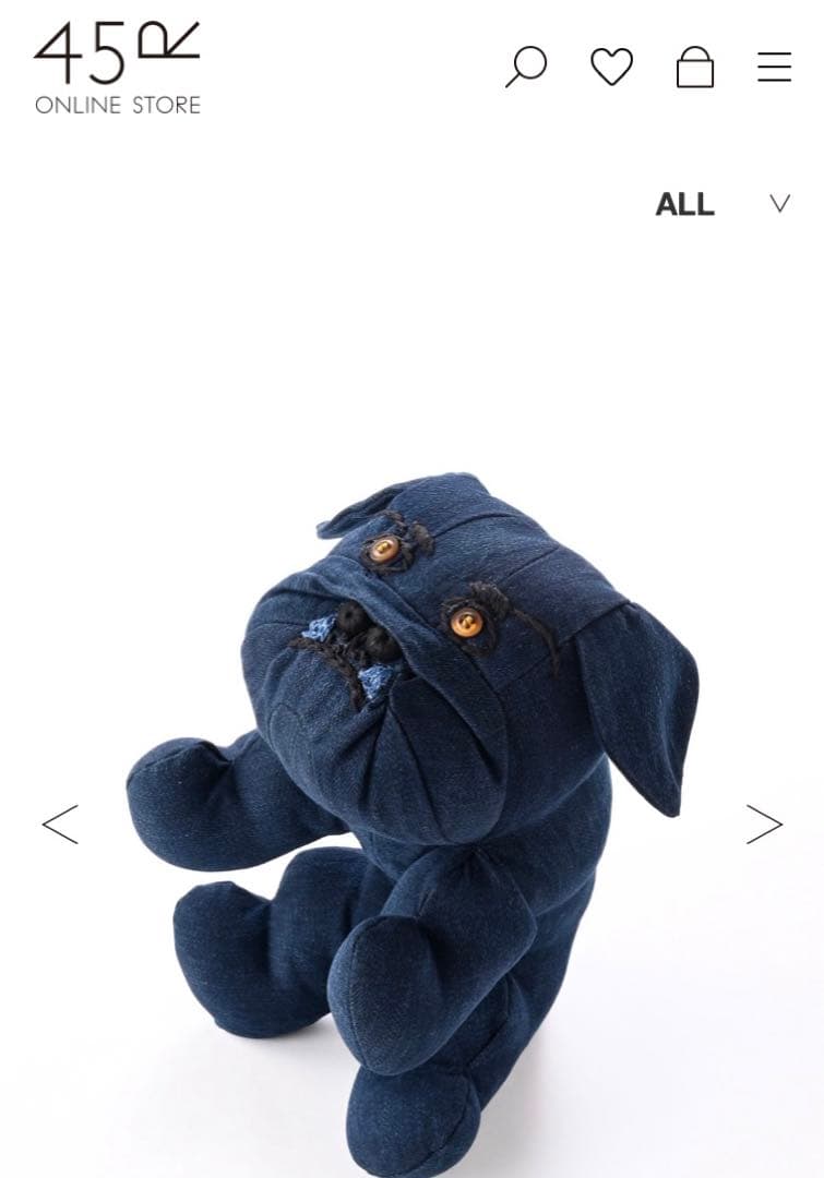 激レア45R✨ とっても可愛いブルマリンのぬいぐるみ（インディゴ）28,600円