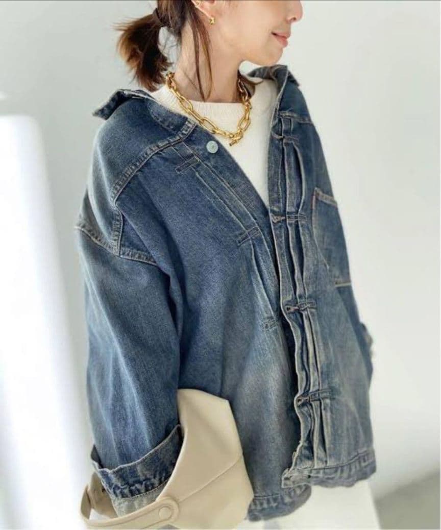 アパルトモン STAMMBAUM OVERSIZE DENIM JACKET