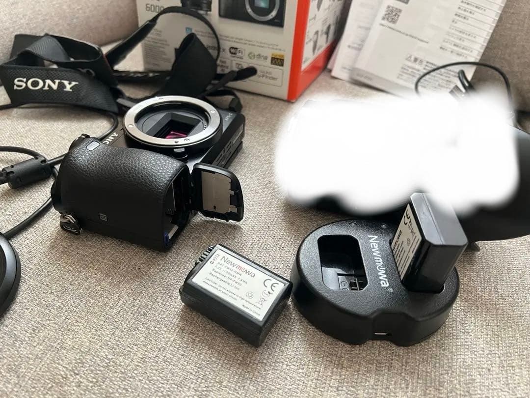 SONY α6000 ミラーレス一眼カメラ とSONY18-200レンズのセット