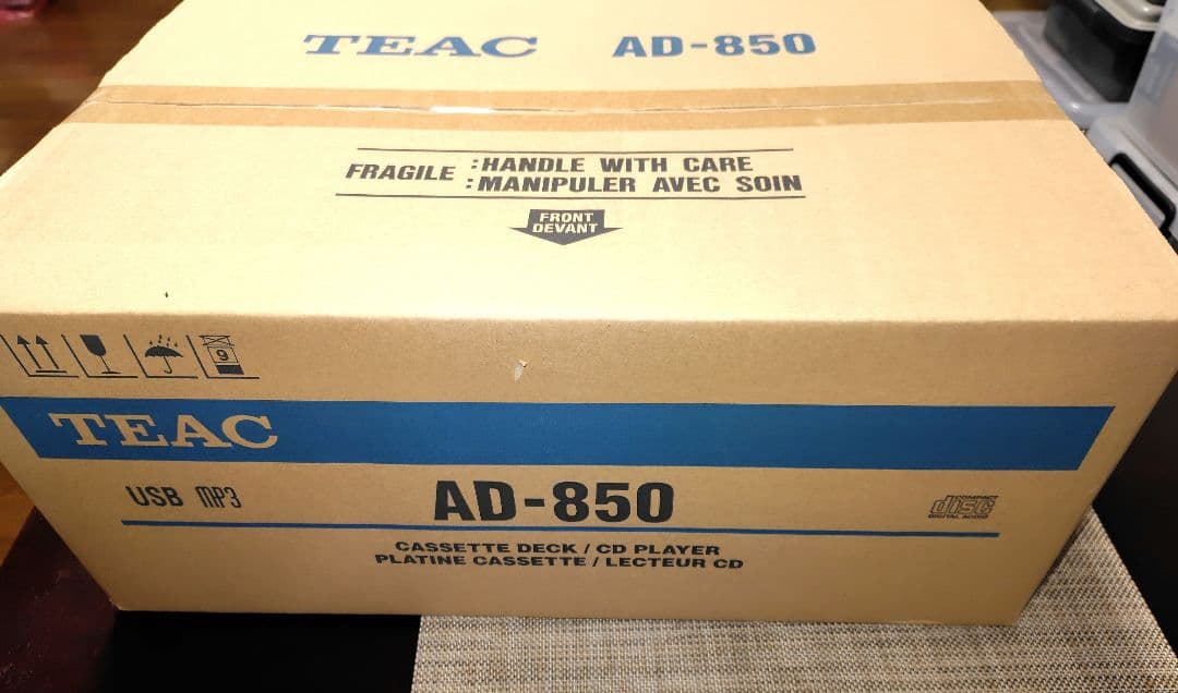 TEAC AD-850 カセットデッキ/CDプレーヤー　（西やん　専用）