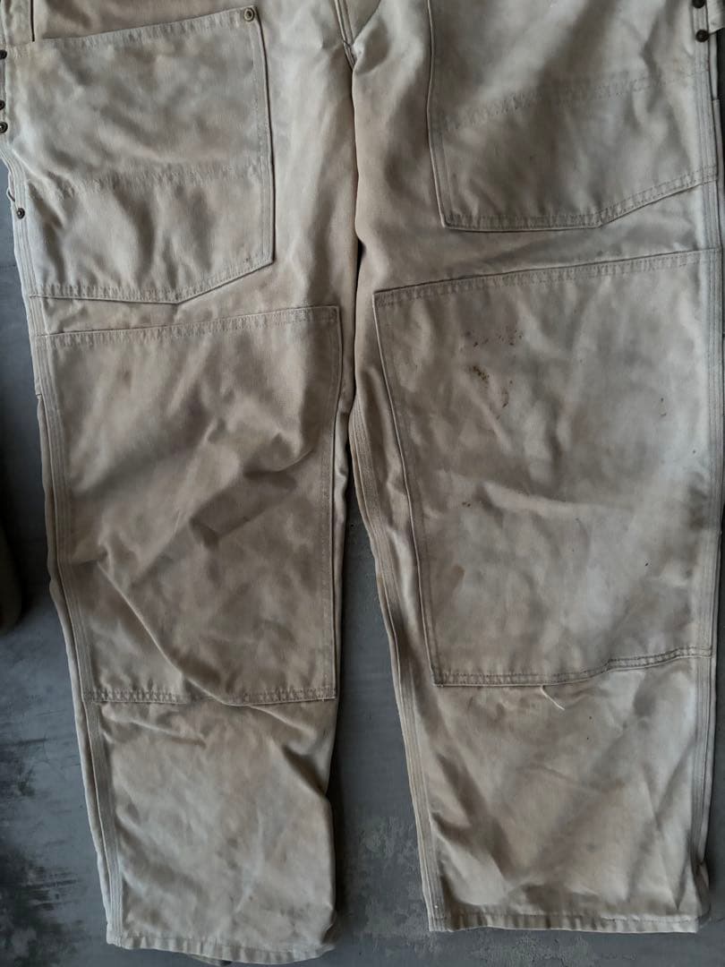 チ*イ様 80s〜 Carhartt エプロン ダブルニー ペインター パンツ