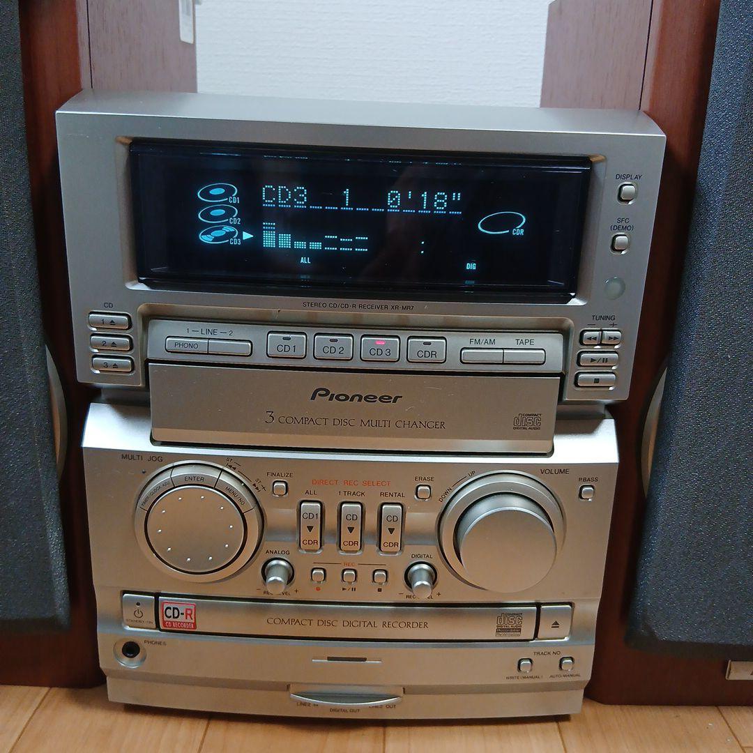 【希少】パイオニア　XR-MR7 CD-Rミニコンポーネントシステム