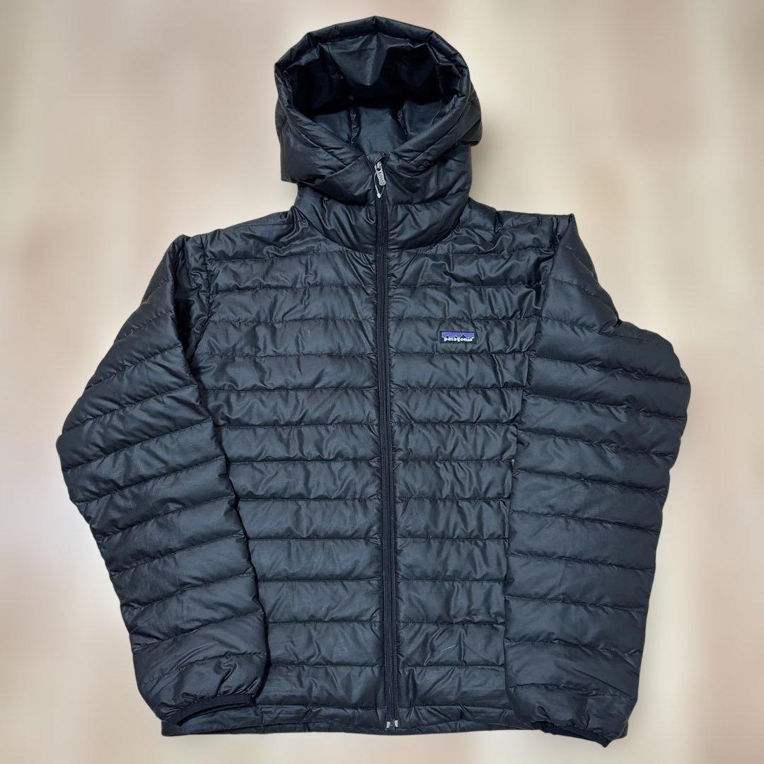パタゴニア　ダウンセーター　フーディ　ブラック