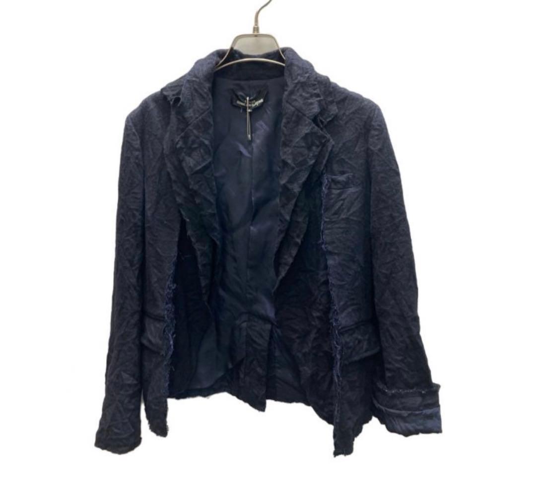 トリココムデギャルソン　シワ加工再構築ジャケット　ヴィンテージ　テーラード