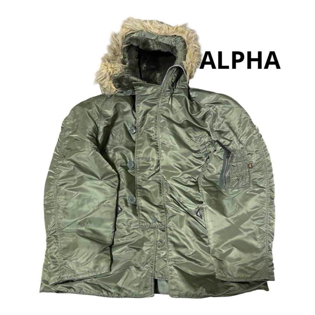 N-3B アルファ社 フライトジャケット ミリタリージャケット USA製 90s