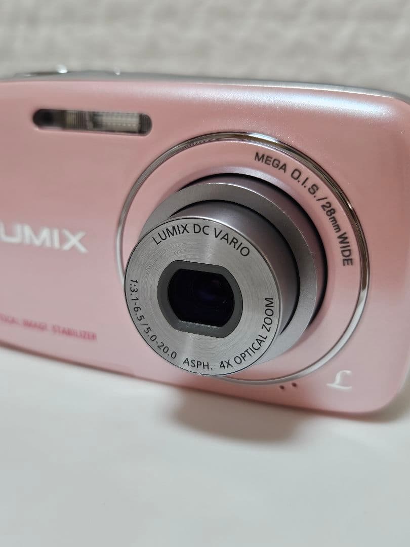 極美品✨動作品✨Panasonic LUMIX DMC-S1 ピンク
