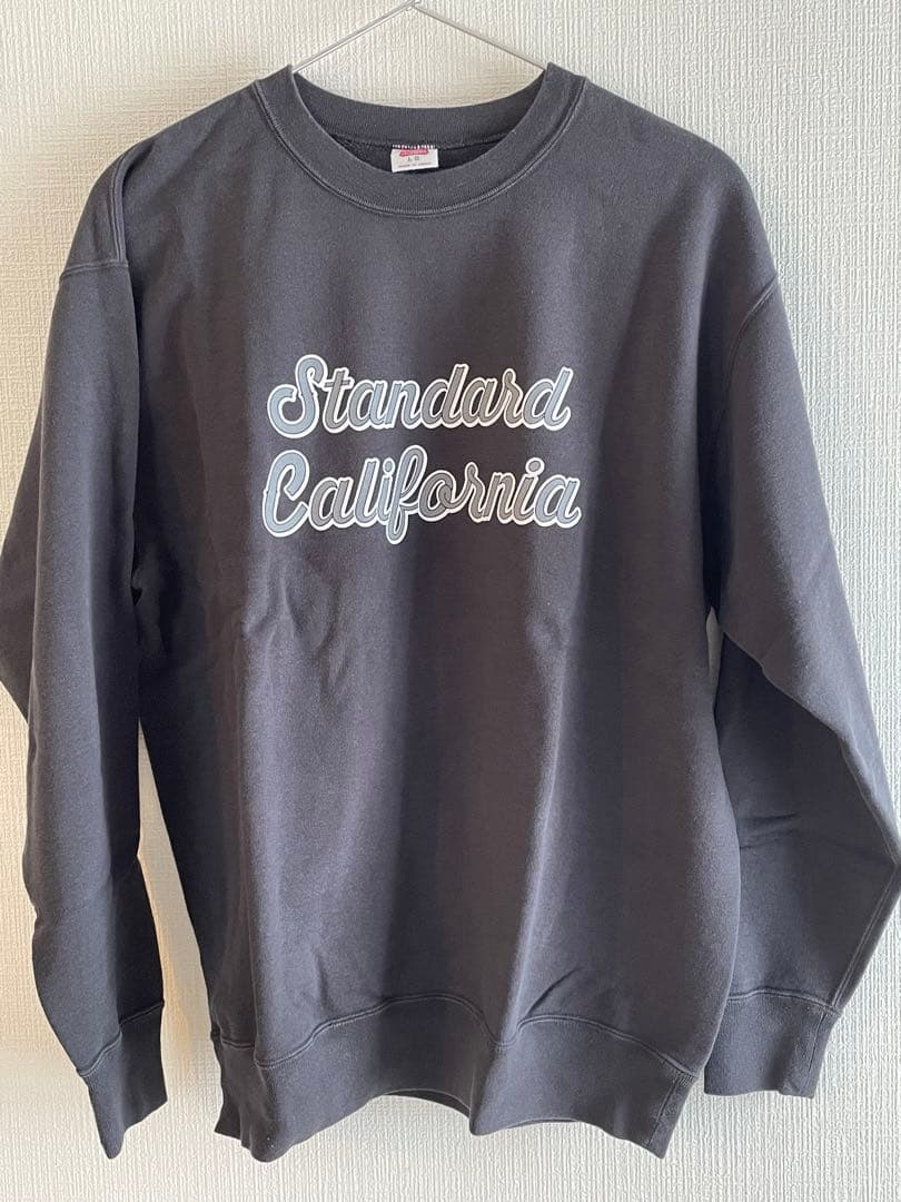 Standard California スウェットチャコールグレーＬ