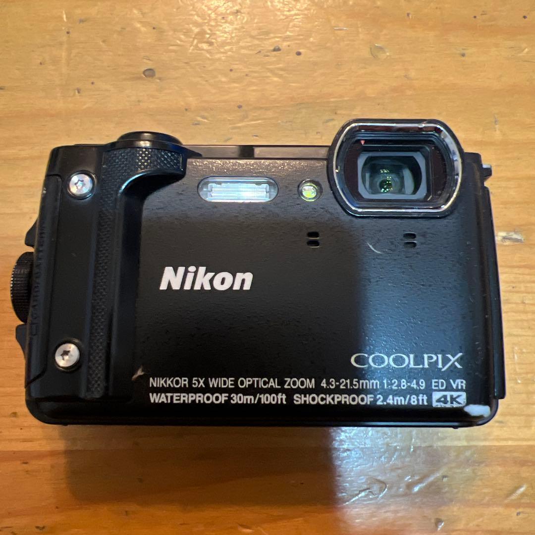 Nikon COOLPIX 5倍光学ズーム 防水 4K W300 ジャンク