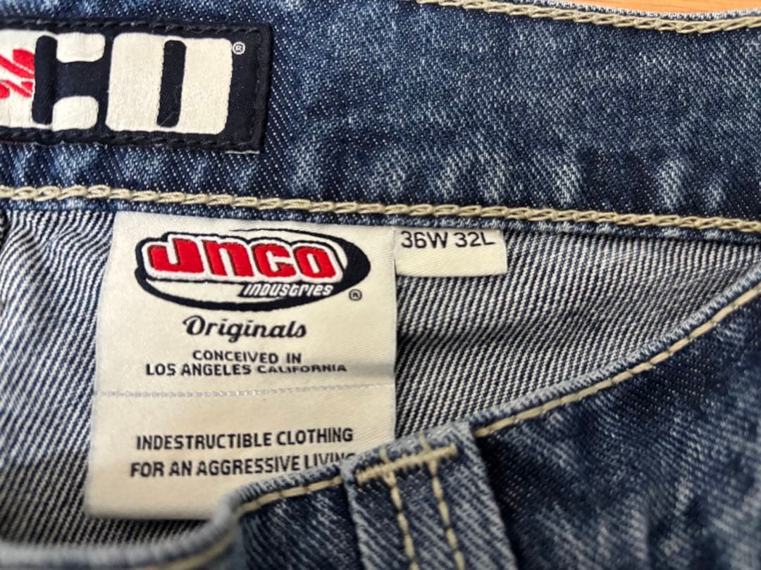 JNCO jeans 101 twin canon バギーデニム 36W×32L