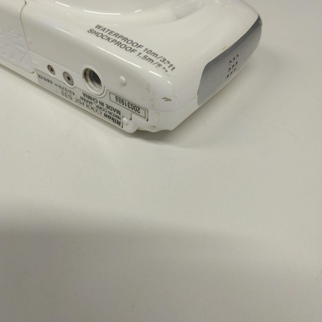 く*ラ様 Nikon COOLPIX S33 ホワイト