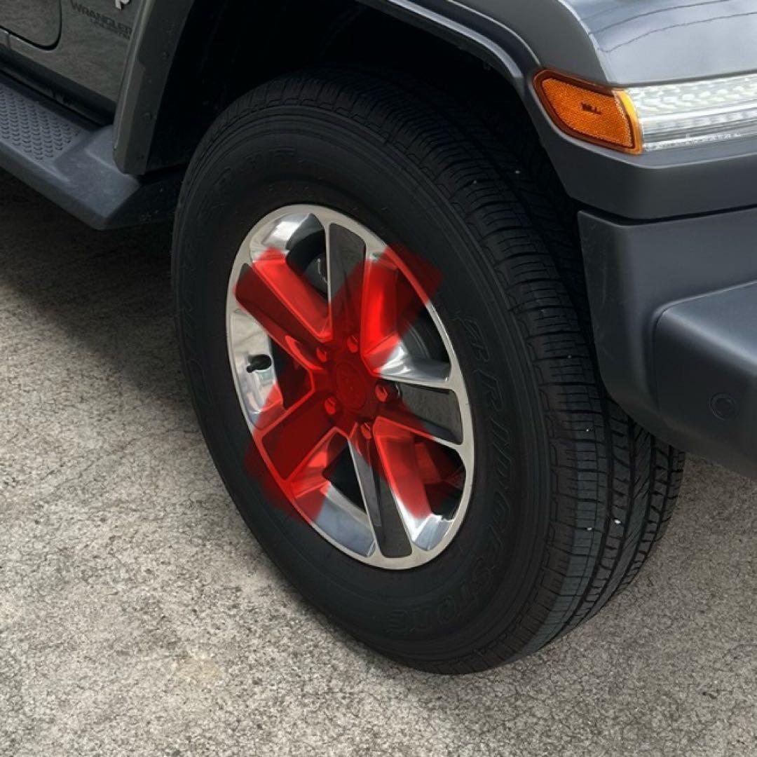 ジープラングラー JL サハラ タイヤ 5本セット ⚠️説明文読んで下さい