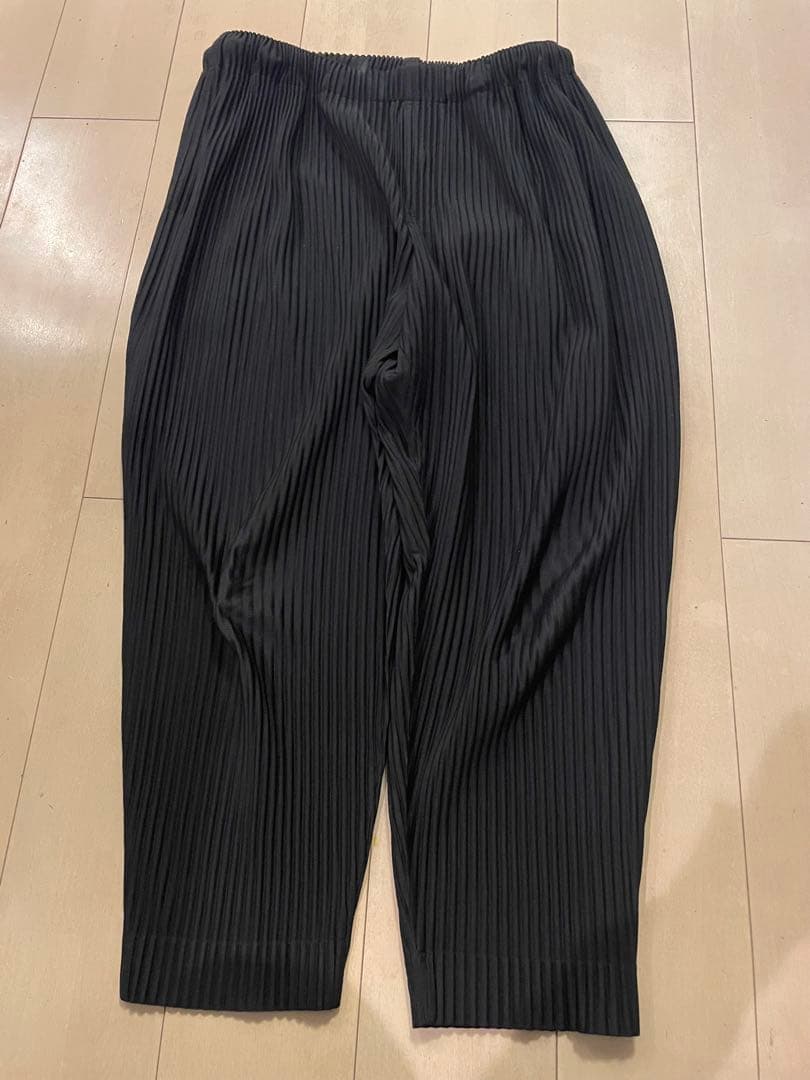homme plisse issey miyake 黒　パンツ