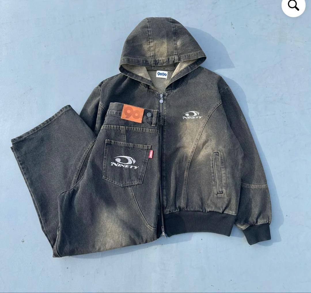 9090 デニムセットアップ ズボン