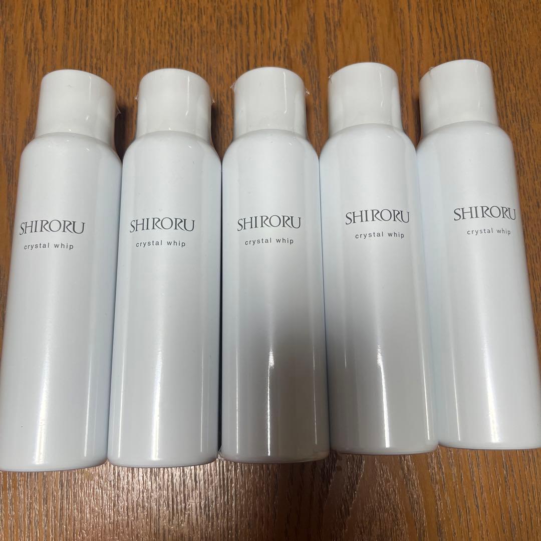 【値下げ‼️】SHIRORU クリスタルホイップ 5本セット