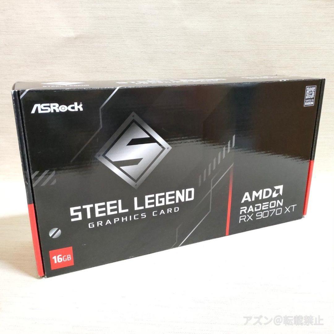 グラフィックボード・グラボ・ビデオカード ASRock RX9070XT 16G SLD 16G/AX