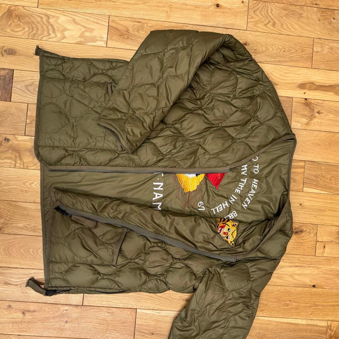 値下中お早めに 【タイオン】ジャパンスペシャルリバーシブルブルゾン/ベトジャン