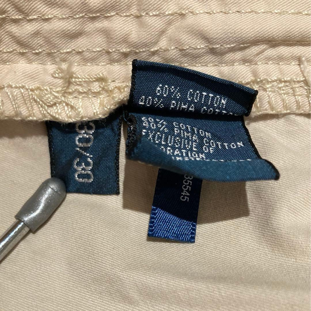 【polo by ralph lauren】パラシュートパンツ　ベージュ