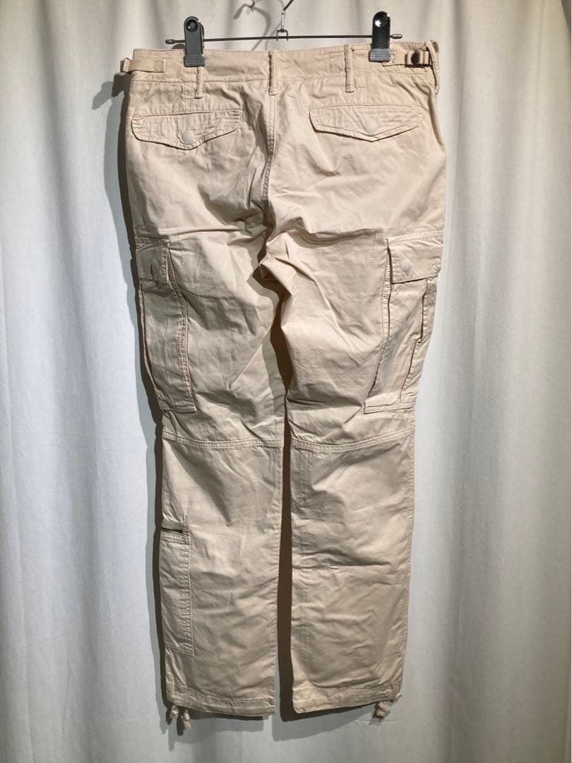 【polo by ralph lauren】パラシュートパンツ　ベージュ
