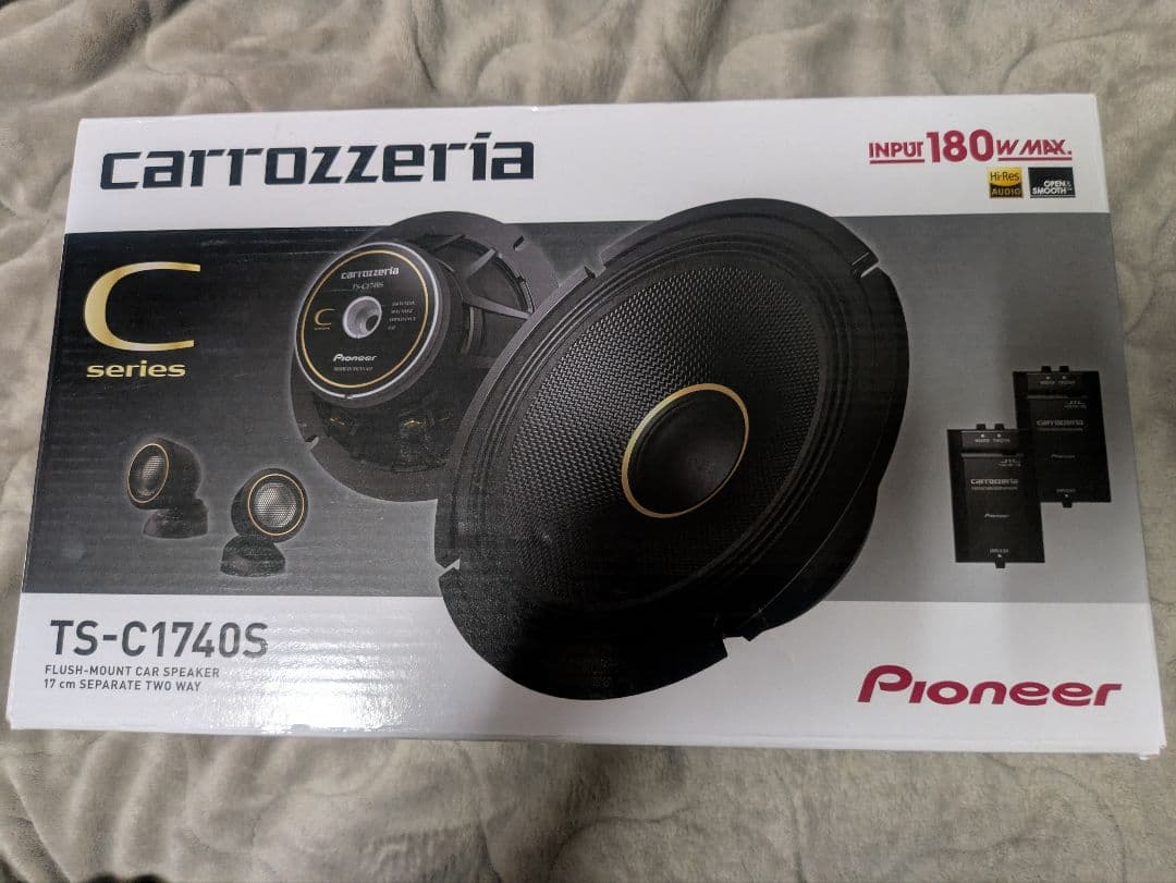 Pioneer TS-C1740S （使用期間一週間）