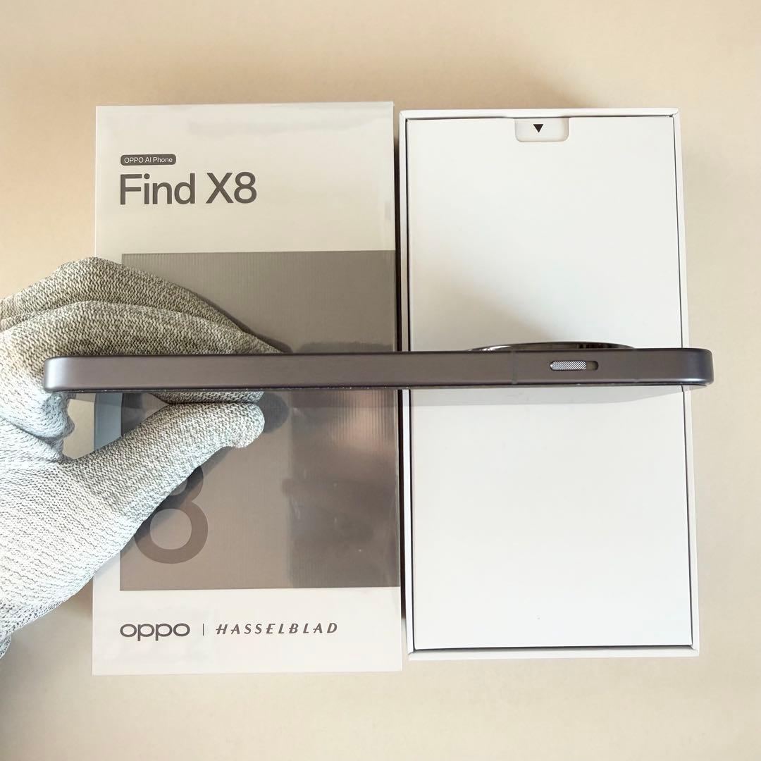 美品 OPPO Find X8 国内版 スペースブラック SIMフリー オッポ