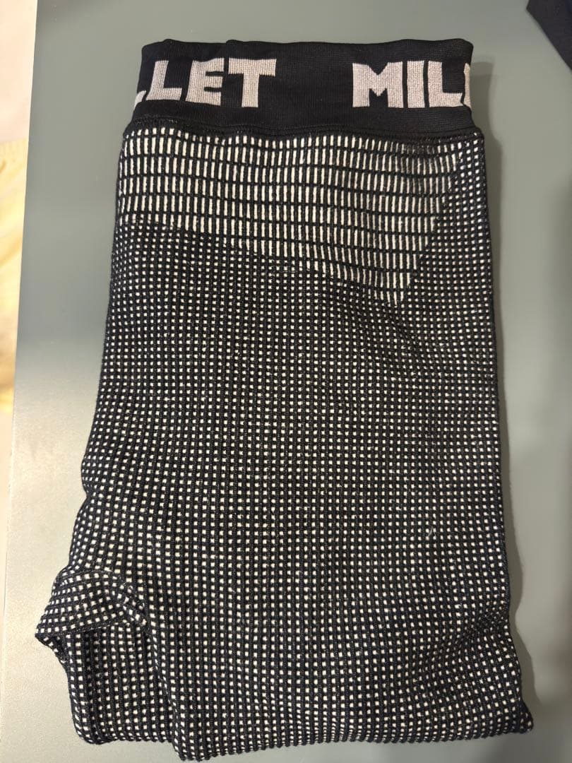 MILLET ワッフルウールタイツ