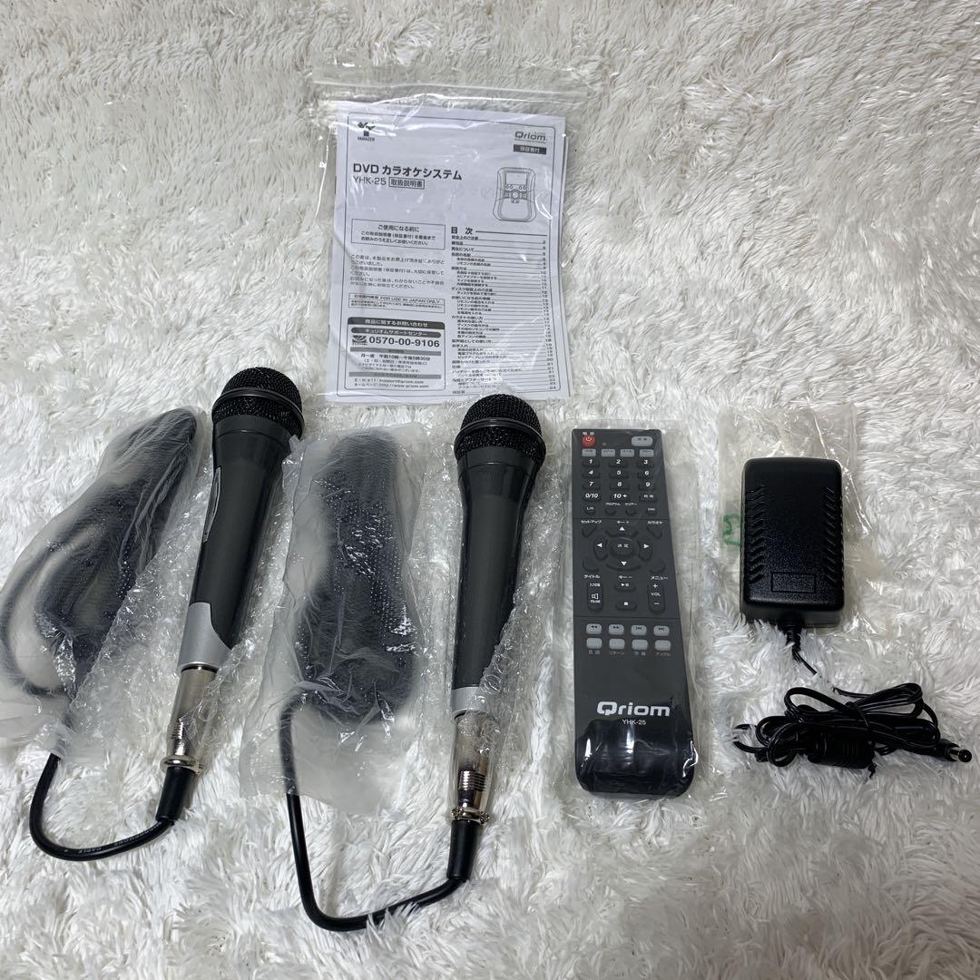 【開封未使用品】YAMAZEN YHK-25ポータブルDVDカラオケ