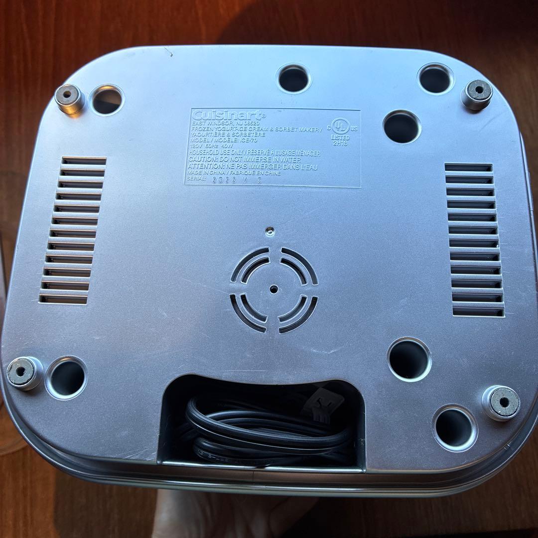 Cuisinart クイジナート ICE-70 アイスクリーム