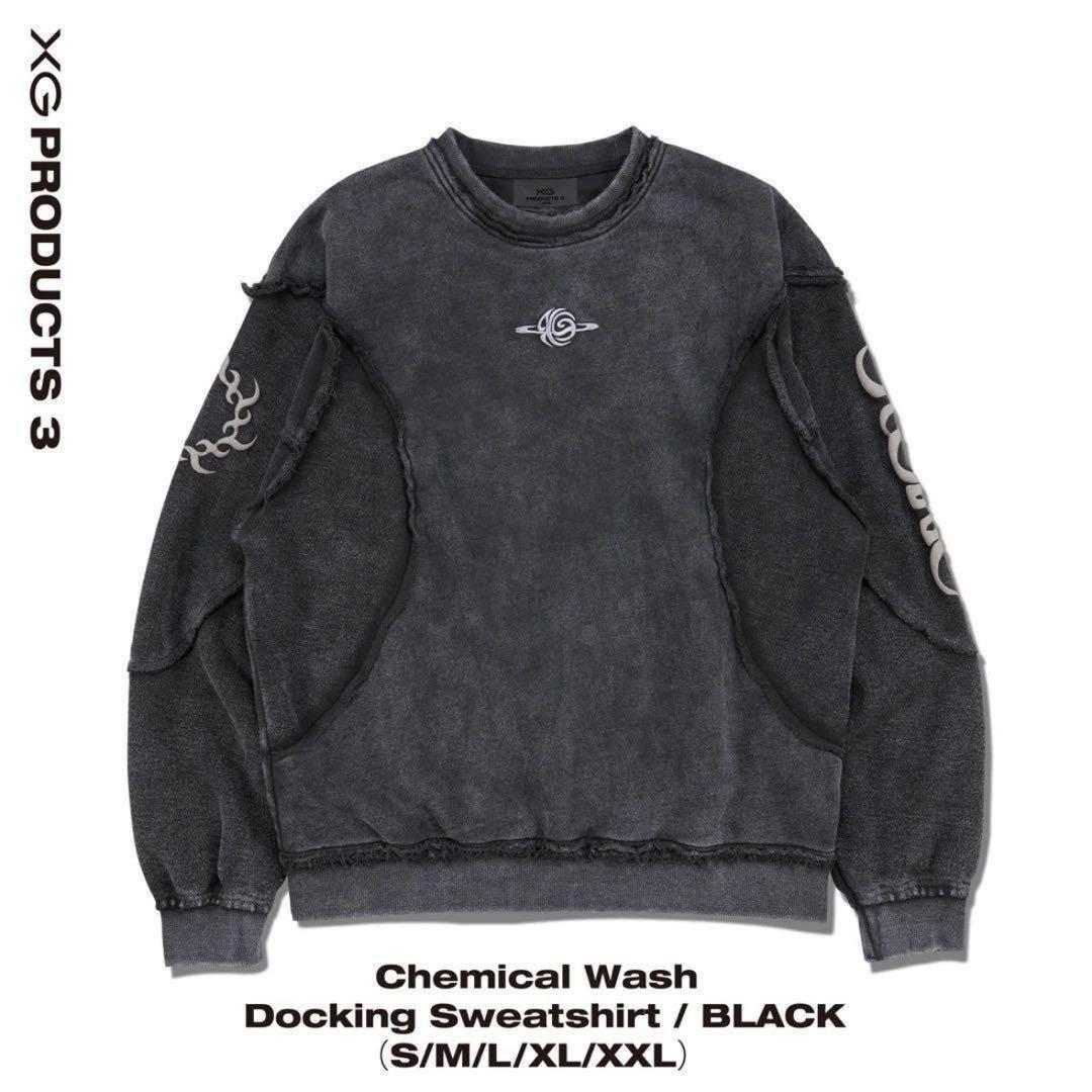 トップス XG Chemical Wash Docking Sweatshirt