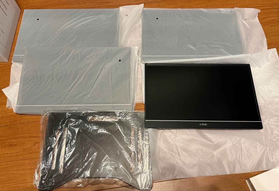 GSTORY クアッドモニター 14インチ フルHD 1080 4画面 拡張