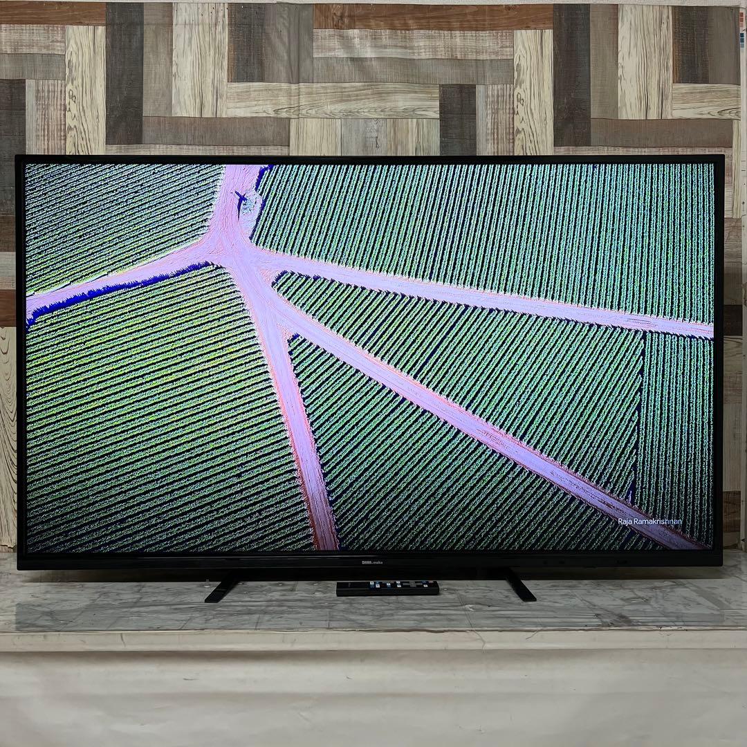 全国送料込❣️DMM55V型4K液晶ディスプレイHDRスピーカーリモコン