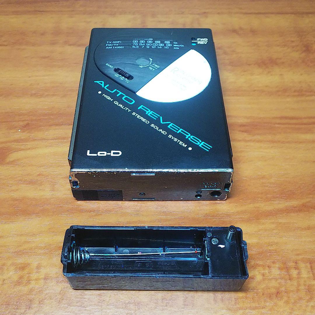 HITACHI ポータブル ラジオカセットプレイヤー CP-S5R 希少ラジカセ