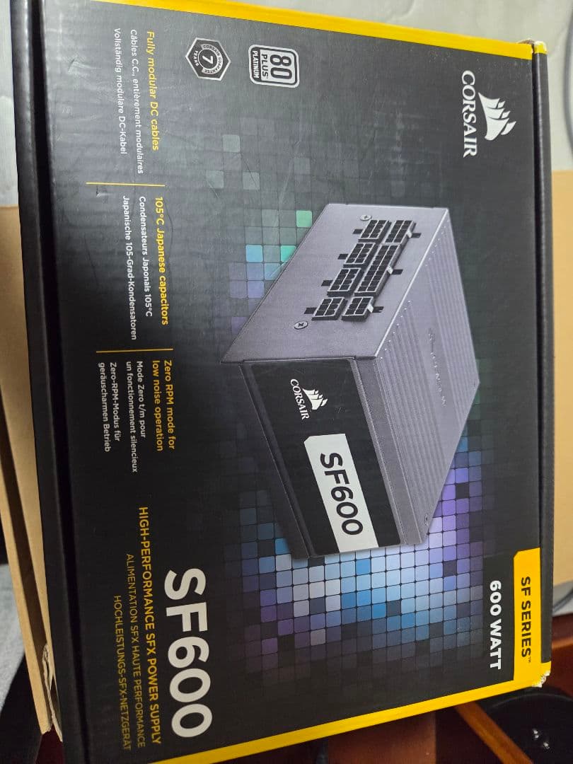 Corsair SF600 600W 電源ユニット