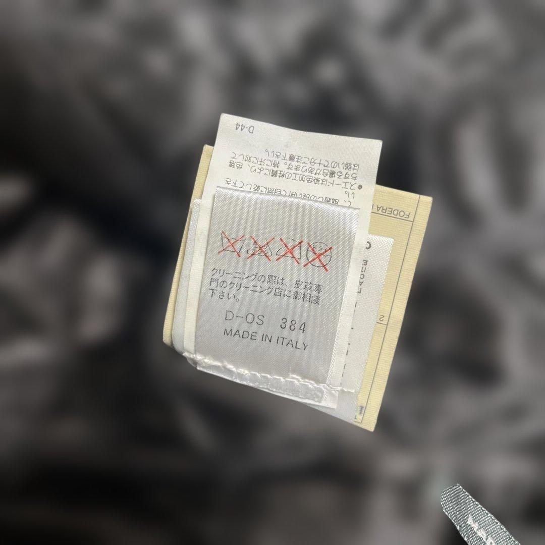 BALLY バリー　イタリア製　ヤギ革　レザーベスト　ダークブラウン