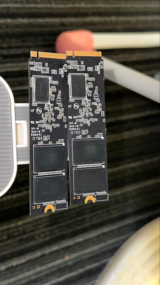 M.2 SSD 1TB ×2枚セット / PHISON / 動作確認済み /中古