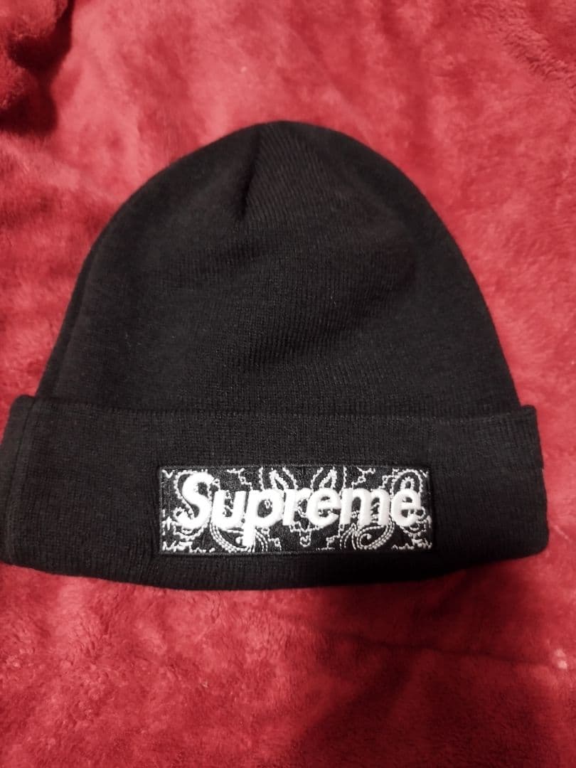 り*ま様 年末限定！大幅値下げ【最安値】Supreme19awバンダナニットキャ
