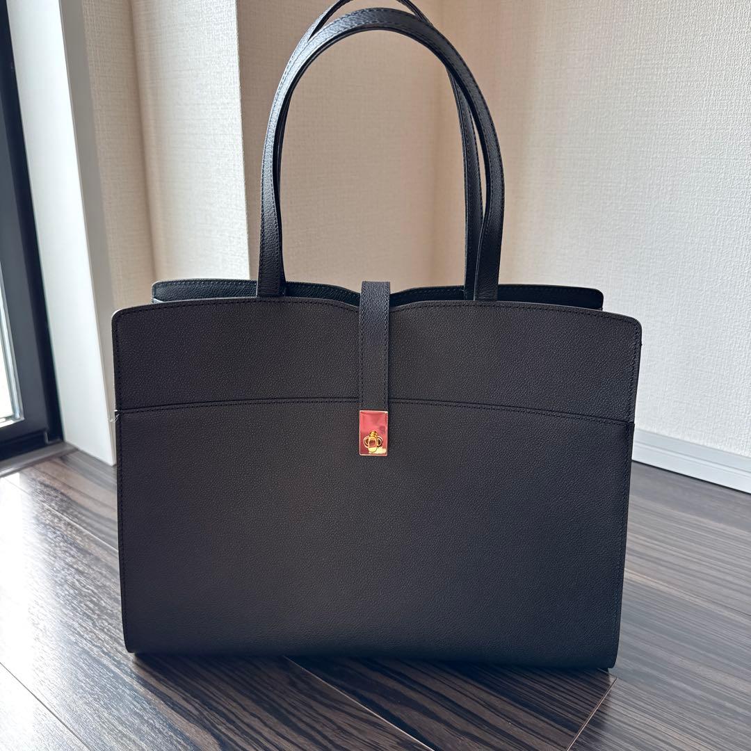 傳濱野レザートートバッグ15インチPC収納可