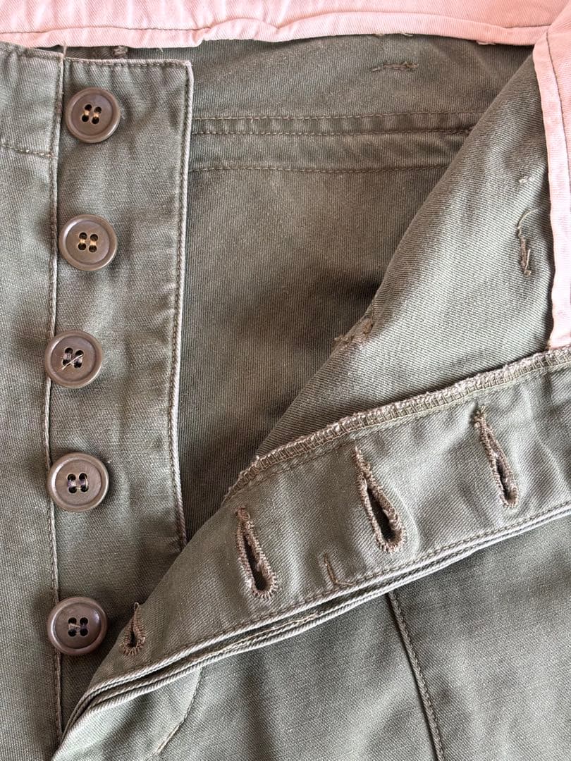 超珍品 50s USNAVY モンキーパンツ