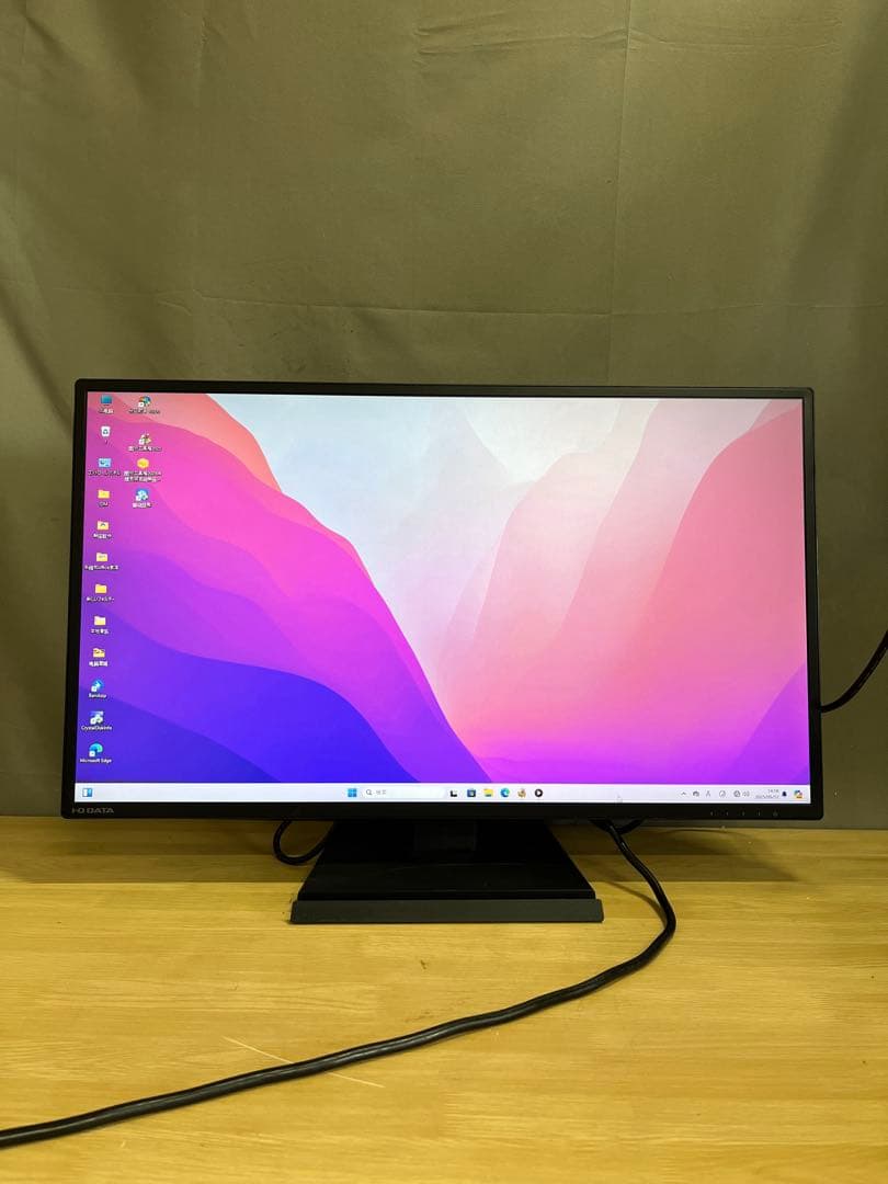 I·O DATA LCDMF273EDB 27インチモニター　内蔵スピーカー
