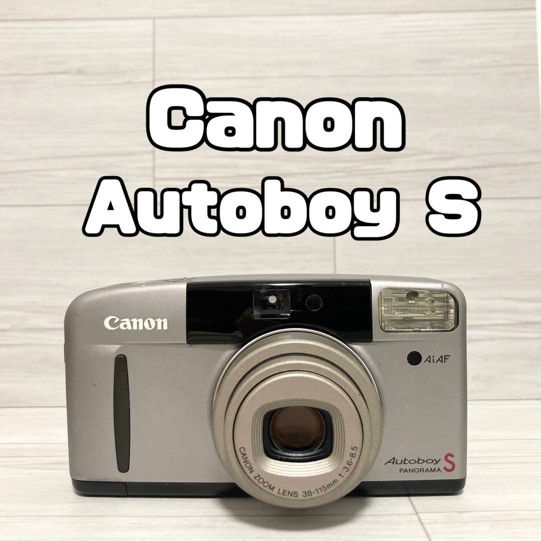 『動作確認済み』Canon Autoboy S コンパクトフィルムカメラ 完動品