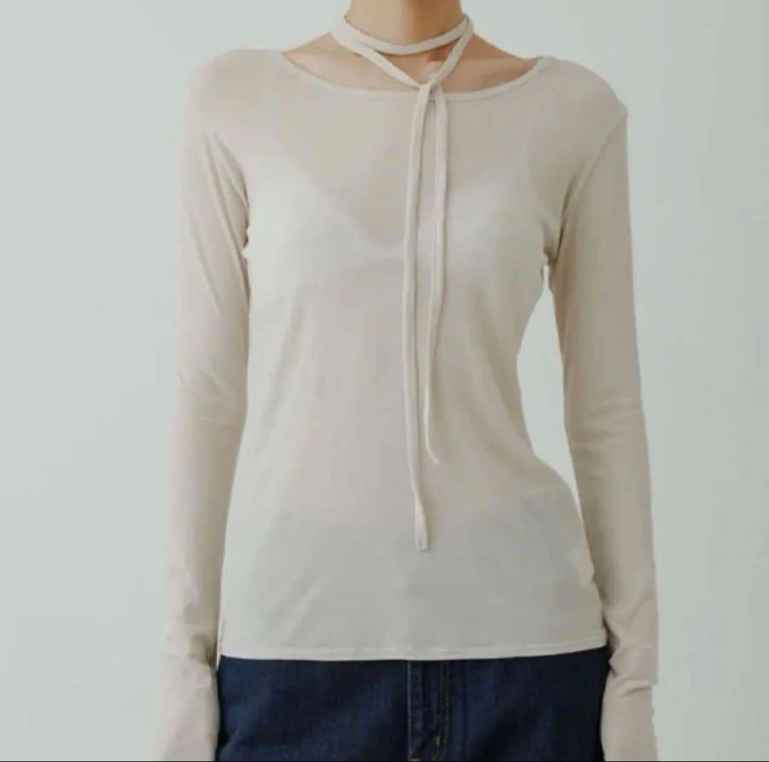 最終価格Tu es mon Tresor for yo BIOTOP カットソー