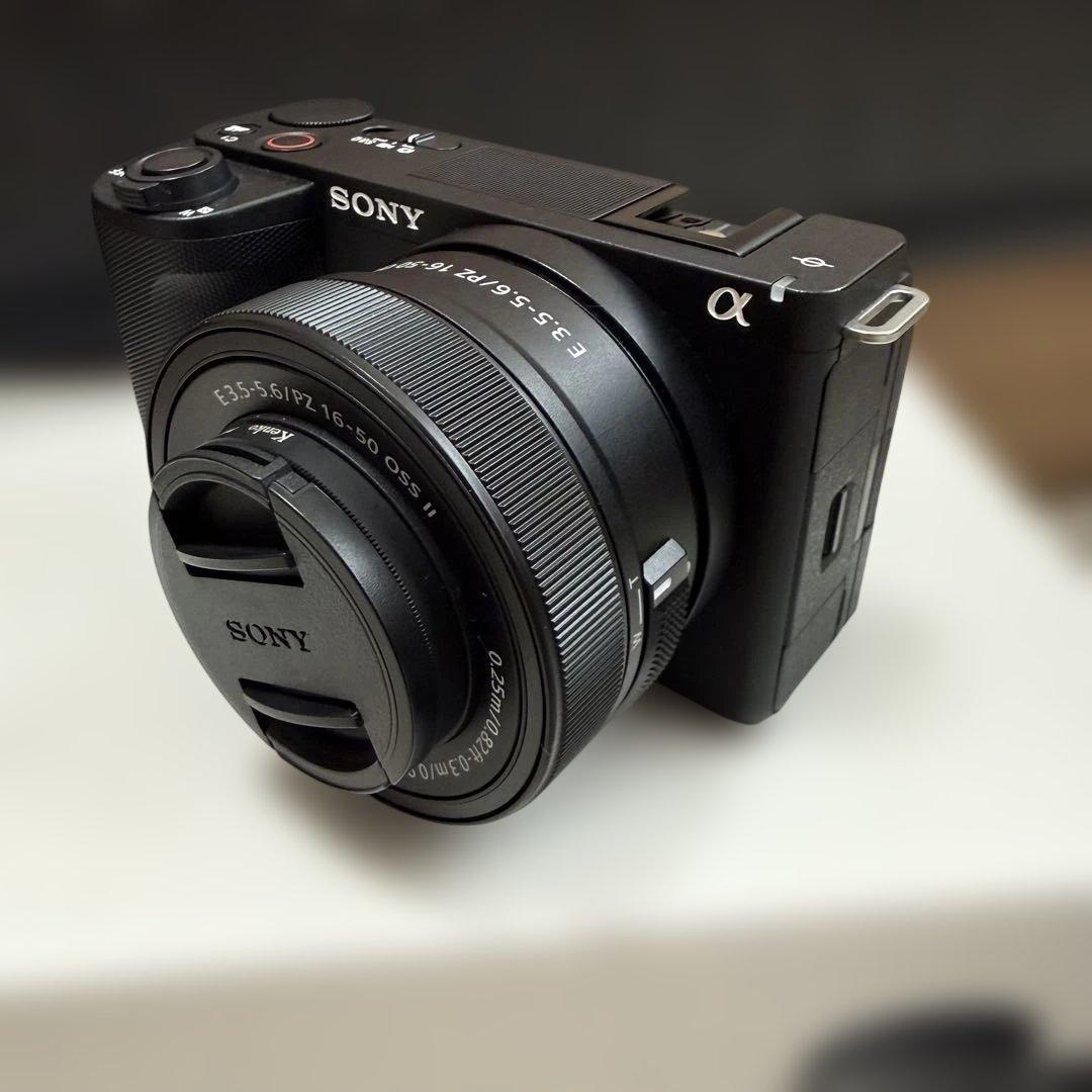 【極美品】SONY ZV-E10 II　ダブルズームレンズキット　ブラック