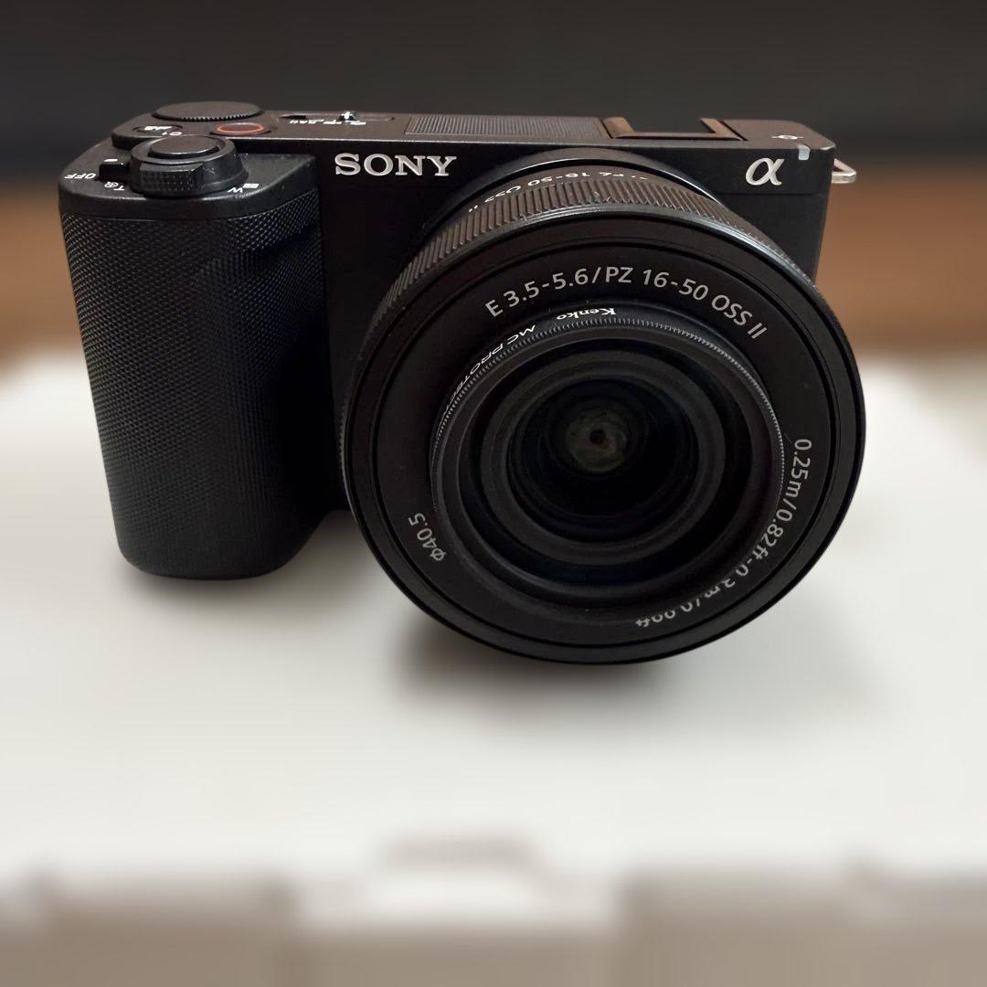 【極美品】SONY ZV-E10 II　ダブルズームレンズキット　ブラック