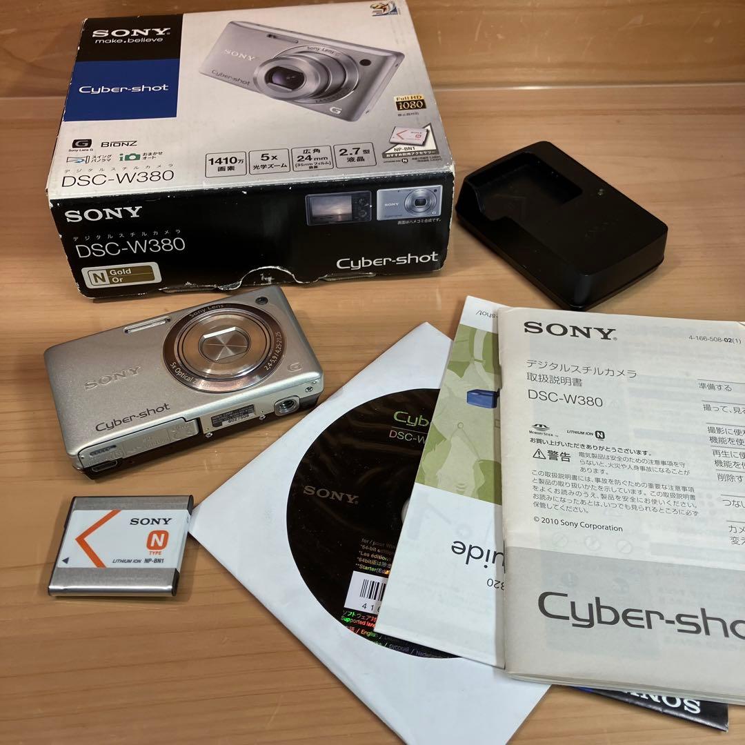 SONY サイバーショット DSC-W380 ゴールド